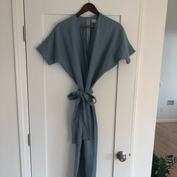 Linen jumpsuit. Brand new, made to order - Picture 13 of 16